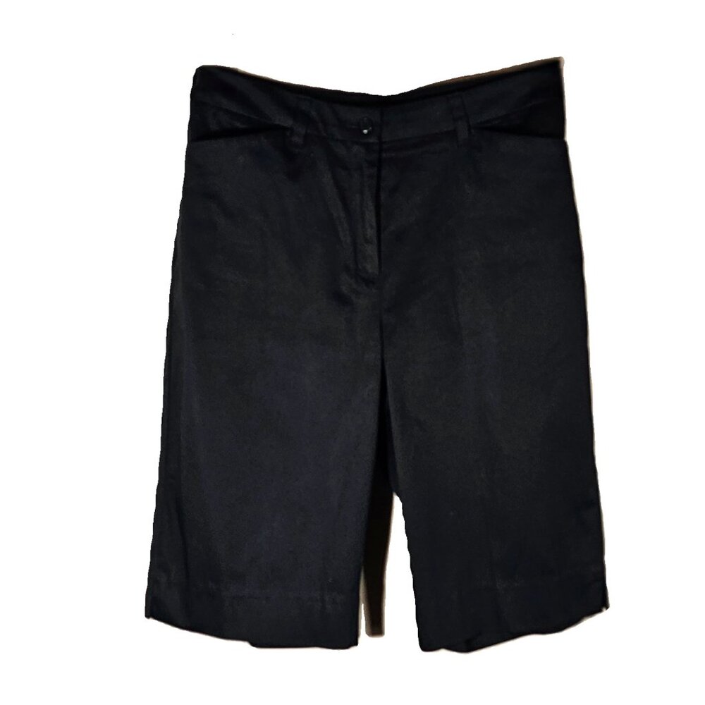 Anne Klein Sport Black Stretch Shorts 6